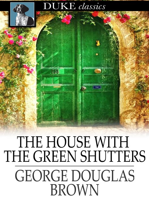 Cover of The House with the Green Shutters